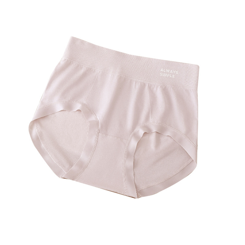 Kaili Hua Modal bezšavne ženske gaćice, visoki struk, elastični široki pojas, prozračne, nježne prema koži, podstava prepona od Mulberry Silk, antibakterijski