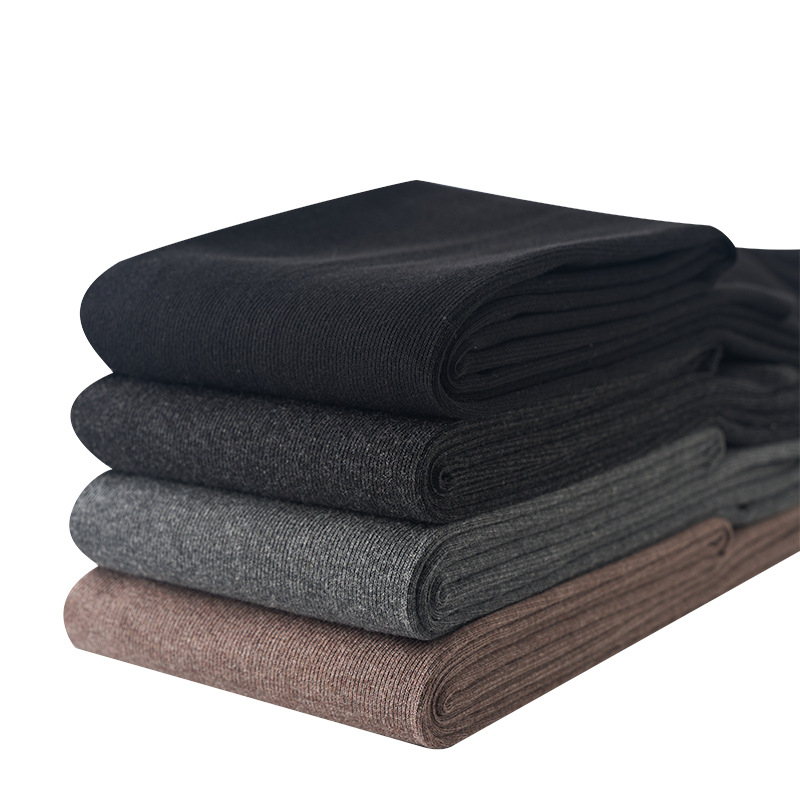 Ženske pluz veličine sive hlačne tajice s fleece podstavom, za jesen-zimu, vertikalne pruge, neproziran, oblik kompresije