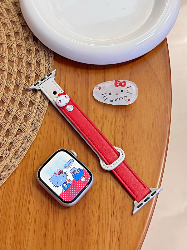 Kožni remen za Apple Watch, 22 mm, kompatibilan s Apple Watch 11, dizajn s dvostrukim pinom, magnetna kopča