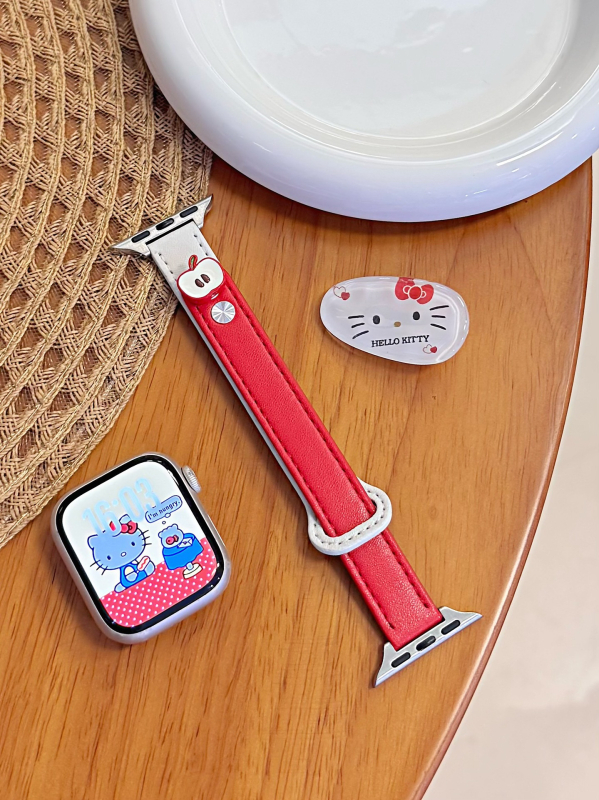 Kožni remen za Apple Watch, 22 mm, kompatibilan s Apple Watch 11, dizajn s dvostrukim pinom, magnetna kopča