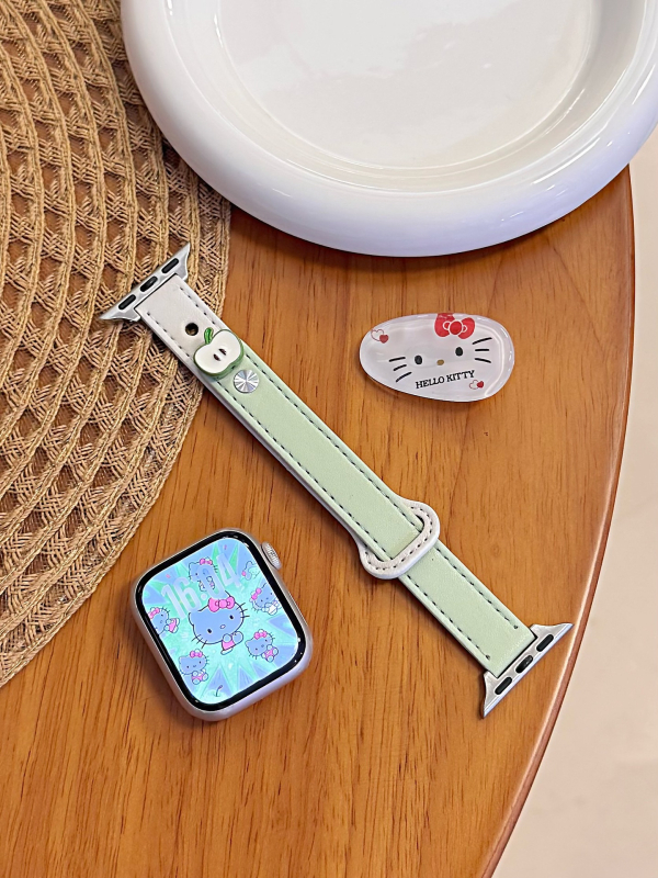 Kožni remen za Apple Watch, 22 mm, kompatibilan s Apple Watch 11, dizajn s dvostrukim pinom, magnetna kopča
