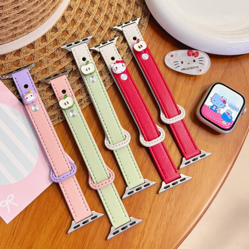 Kožni remen za Apple Watch, 22 mm, kompatibilan s Apple Watch 11, dizajn s dvostrukim pinom, magnetna kopča