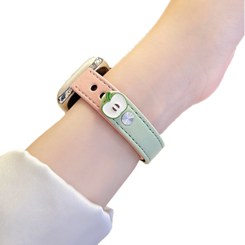 Kožni remen za Apple Watch, 22 mm, kompatibilan s Apple Watch 11, dizajn s dvostrukim pinom, magnetna kopča