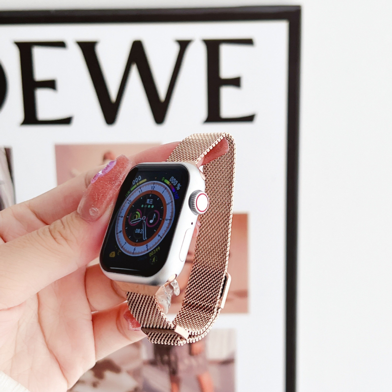 Tanki Milanesi magnetski remen za Apple Watch – kompatibilan sa serijama 1–11, Ultra 1–3 i SE 3