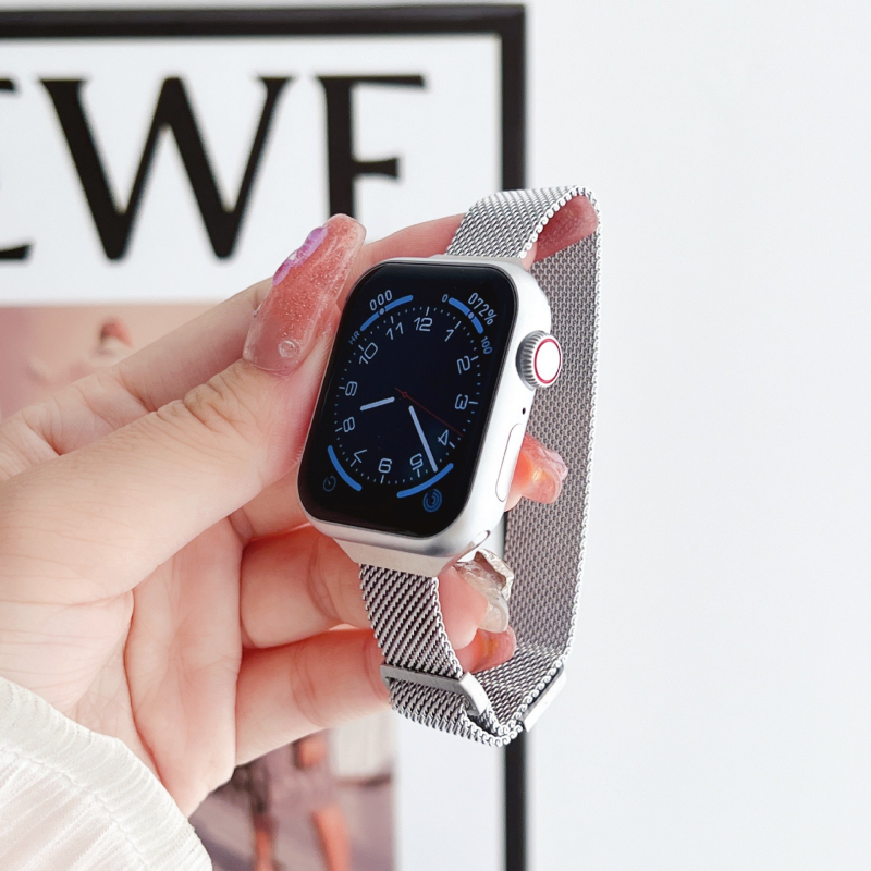 Tanki Milanesi magnetski remen za Apple Watch – kompatibilan sa serijama 1–11, Ultra 1–3 i SE 3