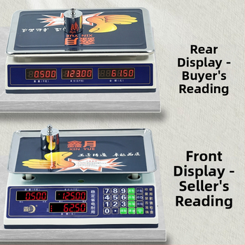 Xinyue 30 kg vodotesná obchodná elektronická váha na ovocie a zeleninu, prenosná