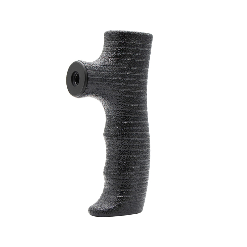 Drška stabilizatora za akcijsku kameru s LED svjetlom, gumeni spužvasti grip, duljina 13 cm