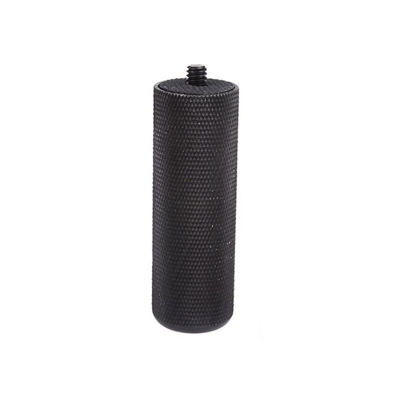 Drška stabilizatora za akcijsku kameru s LED svjetlom, gumeni spužvasti grip, duljina 13 cm
