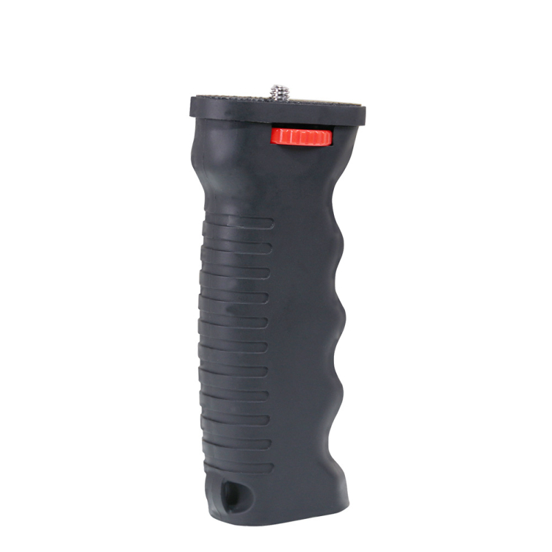 Drška stabilizatora za akcijsku kameru s LED svjetlom, gumeni spužvasti grip, duljina 13 cm