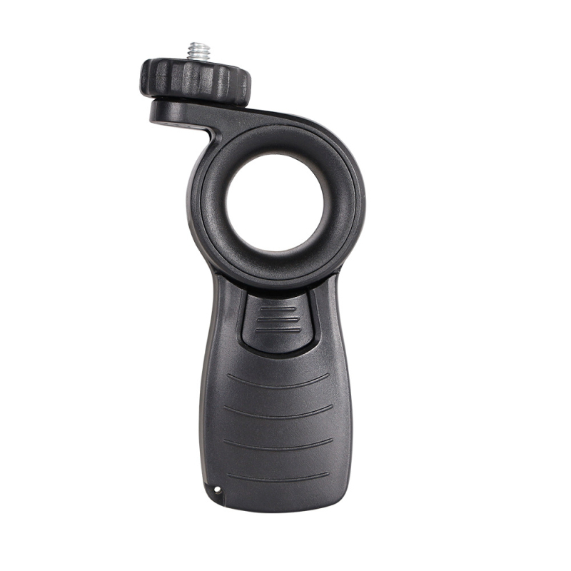 Drška stabilizatora za akcijsku kameru s LED svjetlom, gumeni spužvasti grip, duljina 13 cm