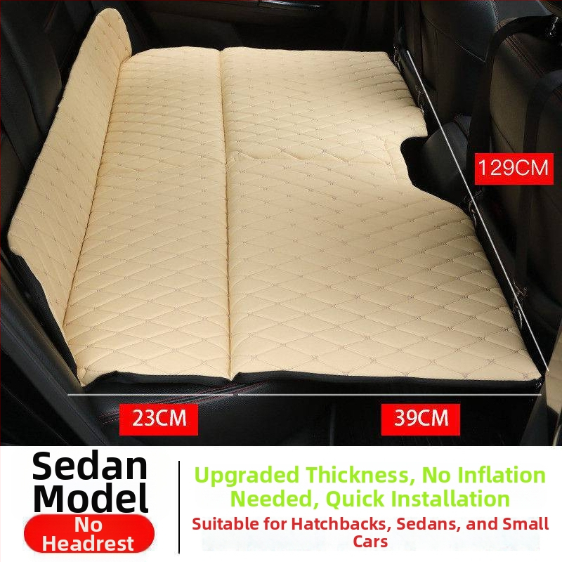 Spací podložka na zadné sedadlo auta | Cestovná posteľ pre auto | Sklopné lôžko do auta