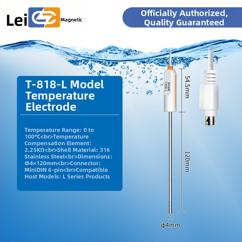 Thunder Magnet T-818-B-6 / T-818-B-6F laboratorijski temperaturni elektroda i senzor