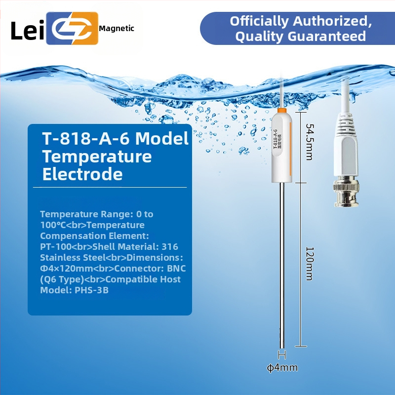 Thunder Magnet T-818-B-6 / T-818-B-6F laboratorijski temperaturni elektroda i senzor