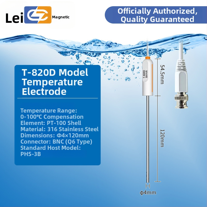 Thunder Magnet T-818-B-6 / T-818-B-6F laboratorijski temperaturni elektroda i senzor