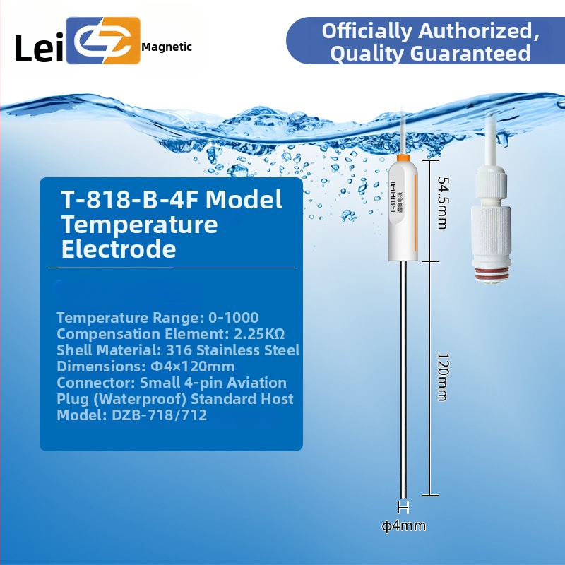 Thunder Magnet T-818-B-6 / T-818-B-6F laboratorijski temperaturni elektroda i senzor