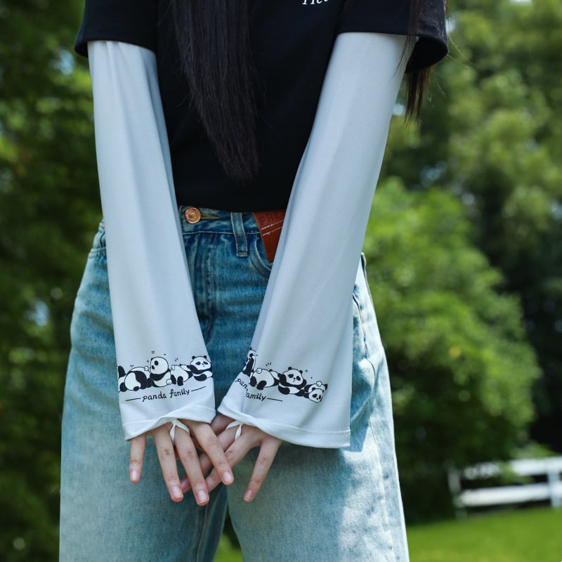 Инст Стил Лятно Ice Sleeve за Жени – Дишаща Защита от Слънцето, Нейлон Ice Silk Ръкав за Дейности на Открито (Колоездене, Риболов, Шофиране)