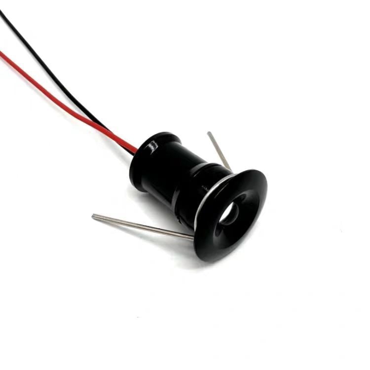 Μίνι LED προβολέας, 12V/220V, 1W, οπή διαμέτρου 15 mm, εγκοπή 1,5 cm, εφέ αστρικού ουρανού