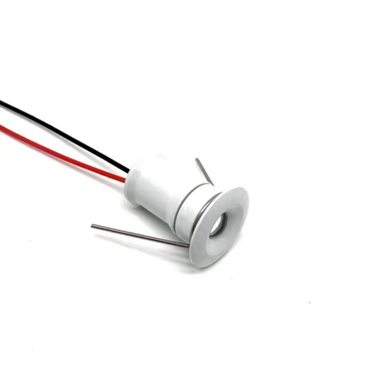 Μίνι LED προβολέας, 12V/220V, 1W, οπή διαμέτρου 15 mm, εγκοπή 1,5 cm, εφέ αστρικού ουρανού