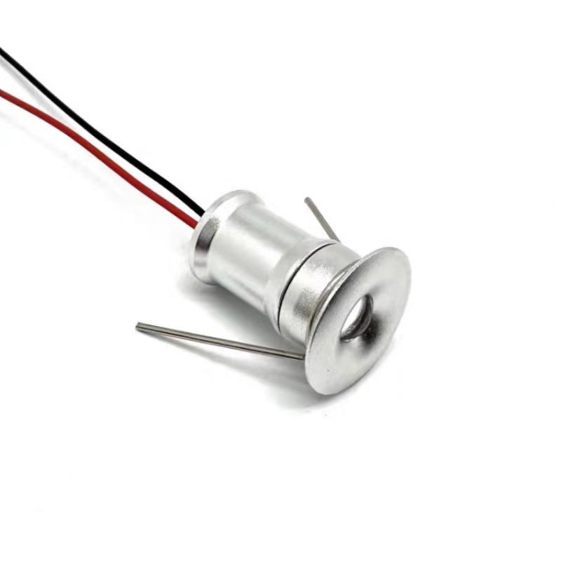 Μίνι LED προβολέας, 12V/220V, 1W, οπή διαμέτρου 15 mm, εγκοπή 1,5 cm, εφέ αστρικού ουρανού