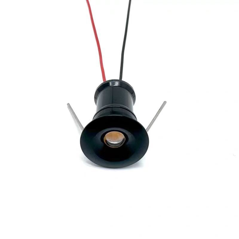 Μίνι LED προβολέας, 12V/220V, 1W, οπή διαμέτρου 15 mm, εγκοπή 1,5 cm, εφέ αστρικού ουρανού