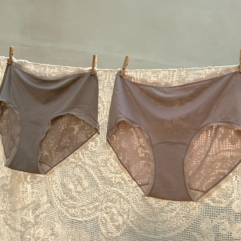 A071 Női középmagas derekú alsónemű, selyem bélés, antibakteriális, Modal anyagú (Lenzing)