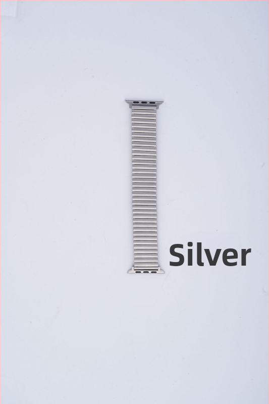 Nerezová oceľová elastická remienok na hodinky, 22 mm, kompatibilný s Apple Watch, Huawei a Samsung