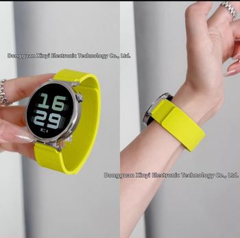 Remienok pre Huawei GT5 hodinky, 18 mm, magnetický silikónový remienok na výmenu, unisex