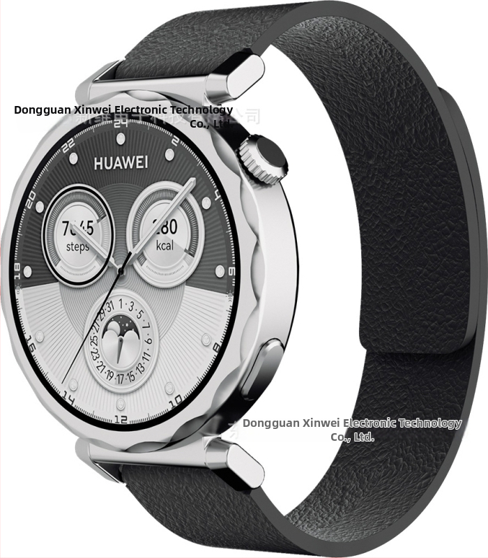 Remienok pre Huawei GT5 hodinky, 18 mm, magnetický silikónový remienok na výmenu, unisex