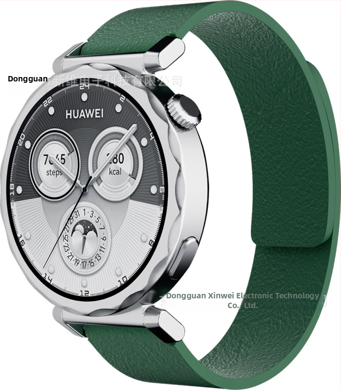Remienok pre Huawei GT5 hodinky, 18 mm, magnetický silikónový remienok na výmenu, unisex