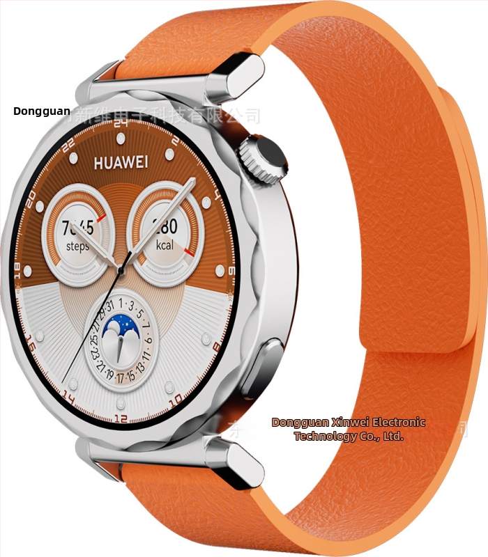 Remienok pre Huawei GT5 hodinky, 18 mm, magnetický silikónový remienok na výmenu, unisex