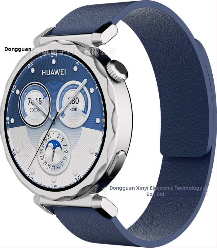 Remienok pre Huawei GT5 hodinky, 18 mm, magnetický silikónový remienok na výmenu, unisex