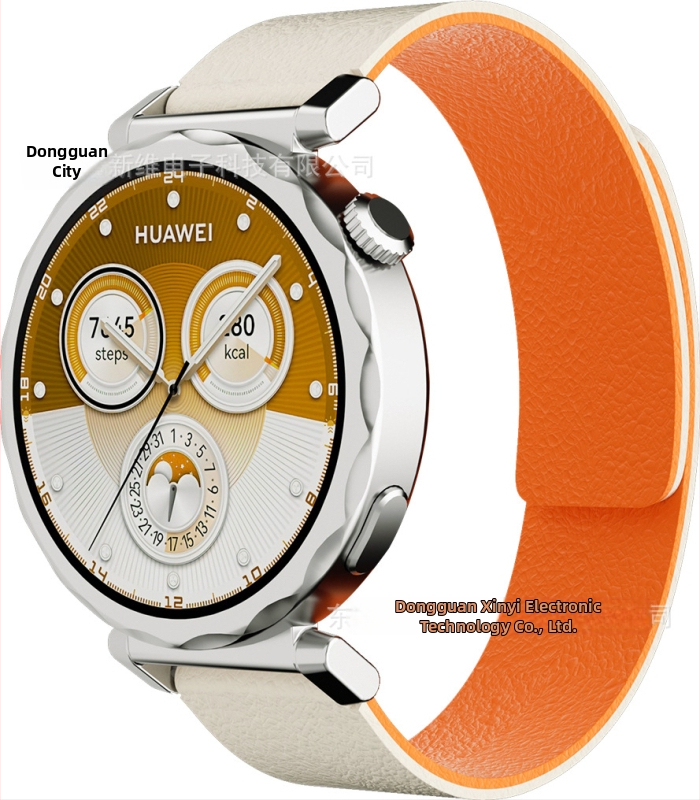 Remienok pre Huawei GT5 hodinky, 18 mm, magnetický silikónový remienok na výmenu, unisex