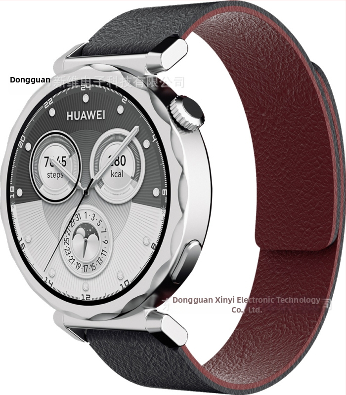 Remienok pre Huawei GT5 hodinky, 18 mm, magnetický silikónový remienok na výmenu, unisex