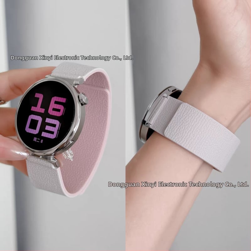 Remienok pre Huawei GT5 hodinky, 18 mm, magnetický silikónový remienok na výmenu, unisex