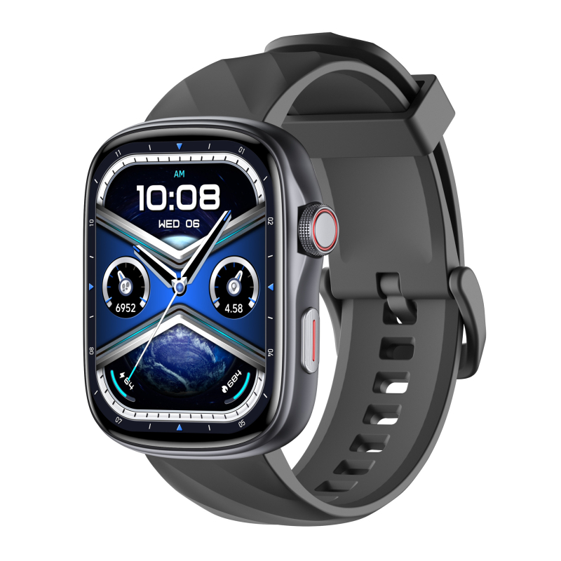 GTS10 Ceas inteligent cu AI pentru analiză a somnului, ceas sport, monitorizare ritm cardiac și oxigen din sânge, ecran AMOLED