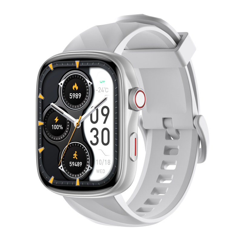 GTS10 Ceas inteligent cu AI pentru analiză a somnului, ceas sport, monitorizare ritm cardiac și oxigen din sânge, ecran AMOLED