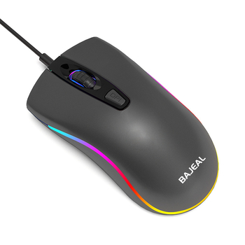 BAJEAL D1 ενσύρματο ποντίκι 4D για gaming, 1600 DPI, USB, 4 κουμπιά, εργονομικό για PC και φορητός υπολογιστής