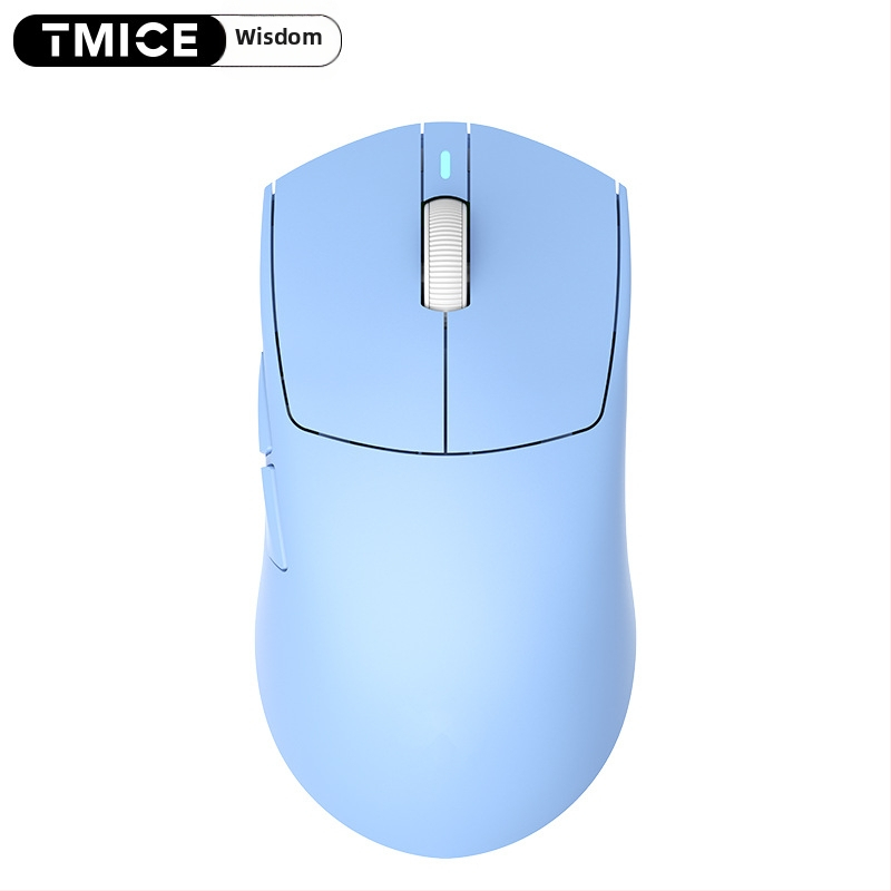 Bluetooth tri režimová ľahká herná myš pre súťažné kategórie PAW3395 PAW3311 prispôsobiteľná