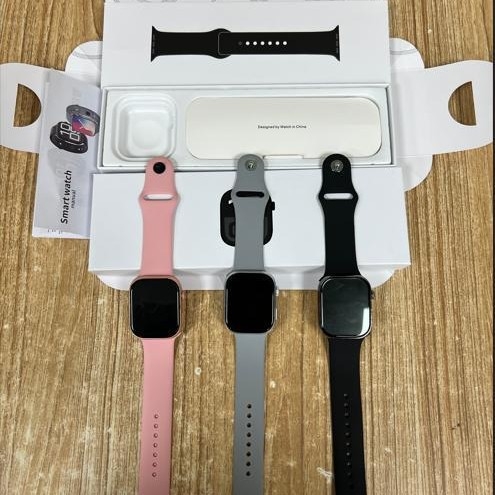 Ceas inteligent S10, 46mm, NFC, monitorizare ritm cardiac, tensiune arterială, monitorizare somn, cadran pătrat, compatibil Android