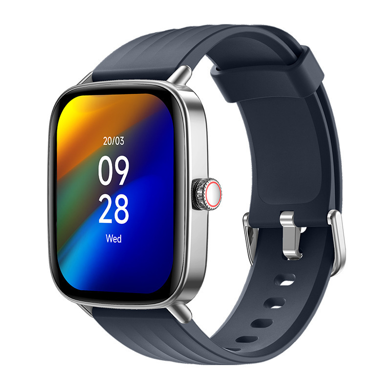 IDW28 Smartwatch cu apeluri Bluetooth, monitorizare somn, asistent vocal, pedometru, cameră, brățară pentru bărbați