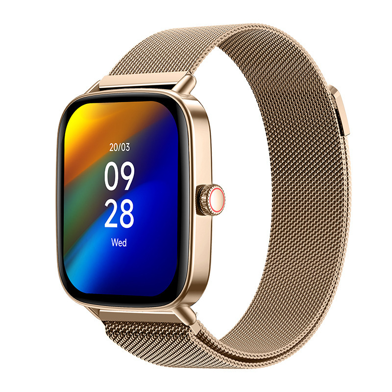 IDW28 Smartwatch cu apeluri Bluetooth, monitorizare somn, asistent vocal, pedometru, cameră, brățară pentru bărbați