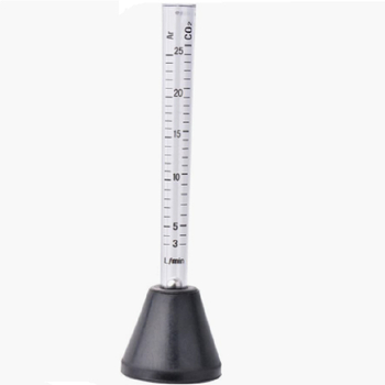 Védőgázas ívhegesztő pisztoly gázáram-mérő, argon/CO2, dupla skála, 25 L/min