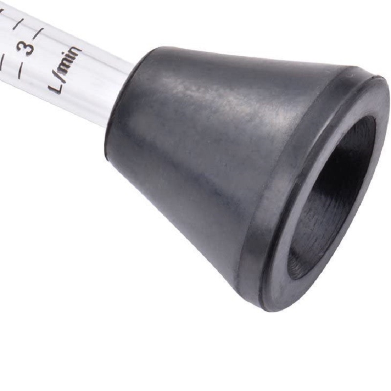 Védőgázas ívhegesztő pisztoly gázáram-mérő, argon/CO2, dupla skála, 25 L/min