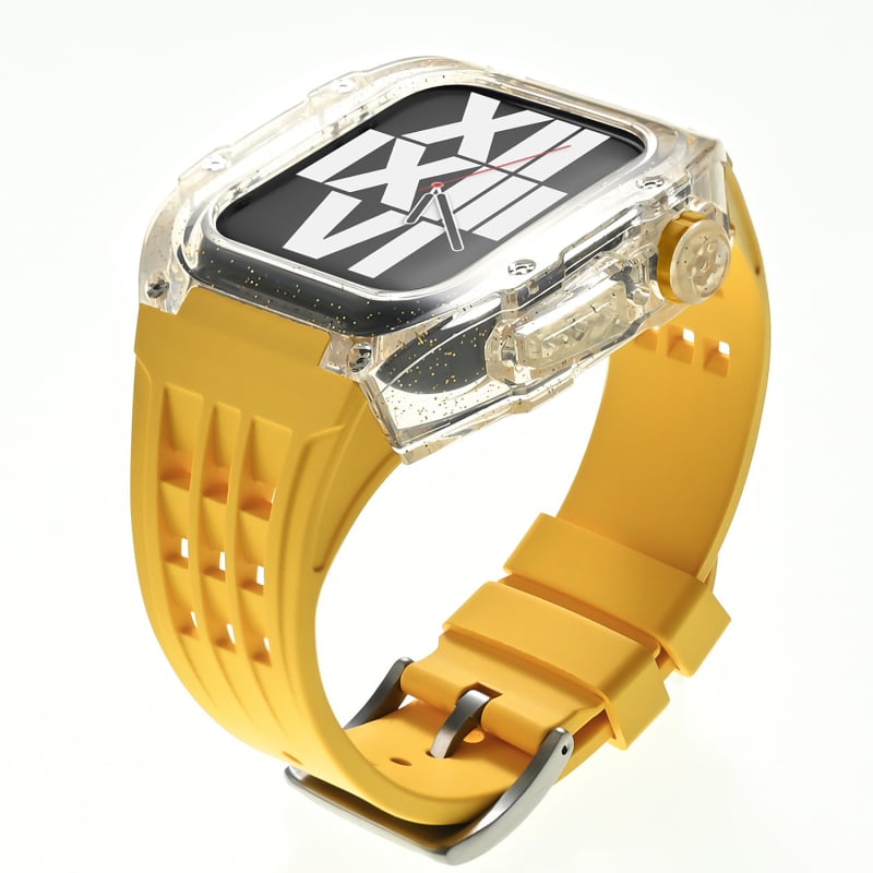 Ενιαία θήκη Apple Watch με gradient ουράνιου τόξου χρώματος, 44/45 mm