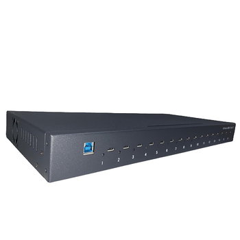 16-portni Type-C rack hub – proširenje, višeprotokolni splitter, USB-C hub visoke brzine