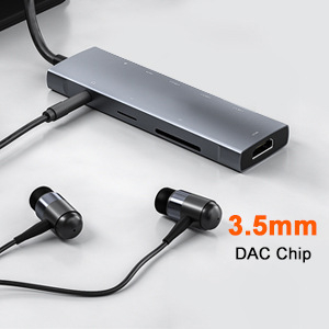 9-u 1 USB docking stanica Type-C hub za prijenosna računala, tablete i telefone
