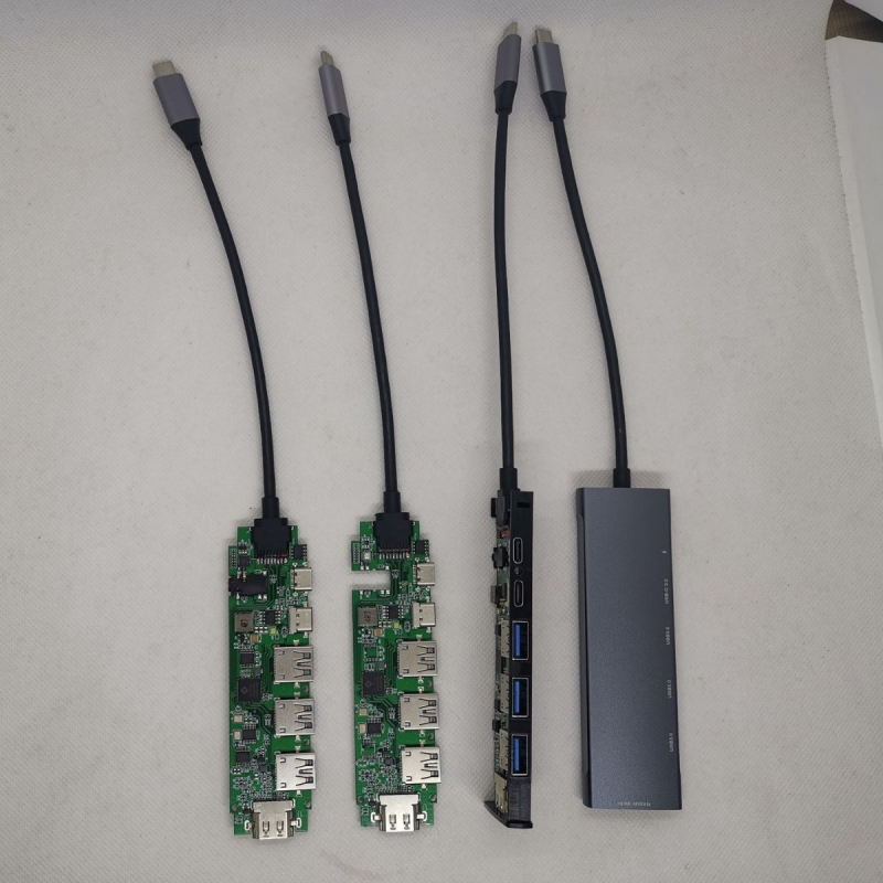 9-u 1 USB docking stanica Type-C hub za prijenosna računala, tablete i telefone