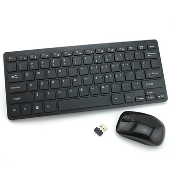 GKM901 Bežični mini komplet tipkovnice i miša s baterijom, 2,4 GHz, USB