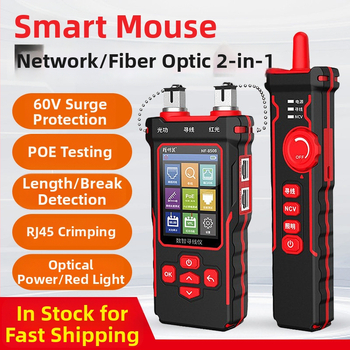 Smart Mouse NF-8508 Sledovač línie, optický merač výkonu a PoE tester