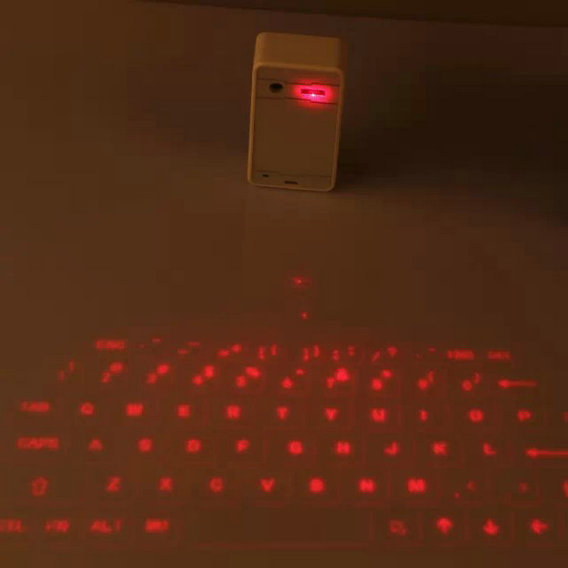 Druga generacija laserske tipkovnice s Bluetooth bežičnom projekcijom i vodootpornim dizajnom